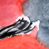 ohne titel, 2023, aquarell auf papier, 24x32 cm, copyright vg bildkunst + axel h�ptner